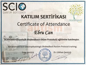 SCIO Elektrofizyolojik Biofeedback Otizm Protokolü